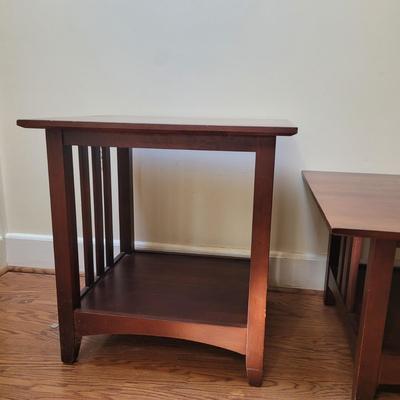 Mission Style Coffee Table and Side Table (K-CE)