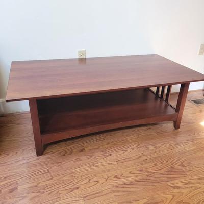 Mission Style Coffee Table and Side Table (K-CE)