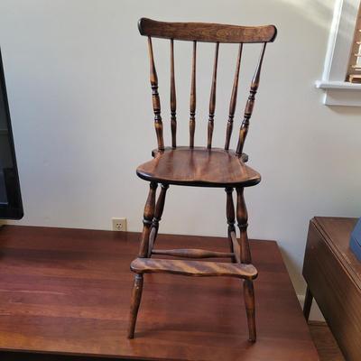 Wooden High Chair (K-CE)