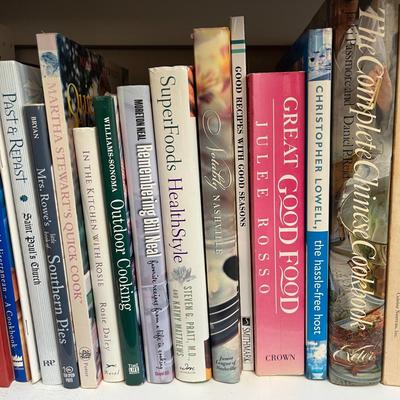 Collection Of Cookbooks incl Martha Stewart and Ina Garten (K-MG)