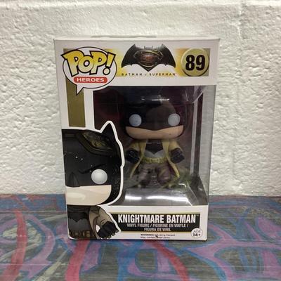 Funko pops 89 Knightmare Batman