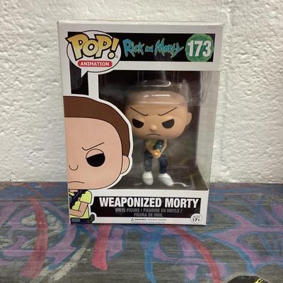 Funko pop 173 weaponized Morty
