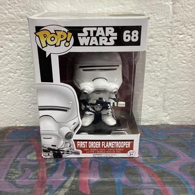 Funko pop 68 first order flame trooper