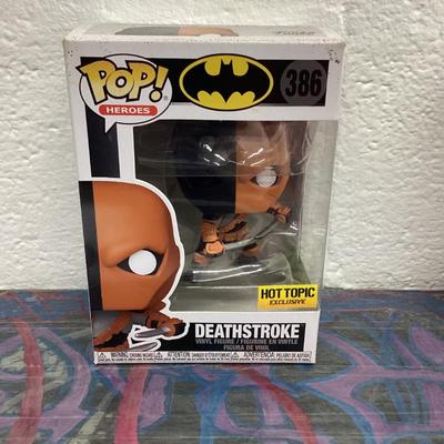 Funko pops deathstroke