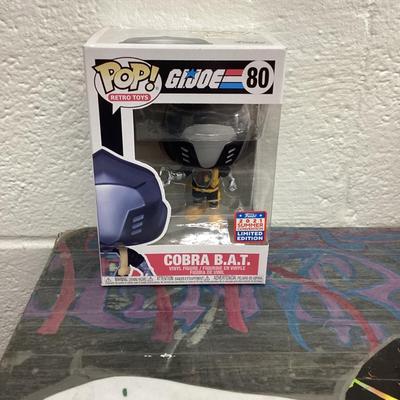 Funko pops 80 cobra B.A.T.