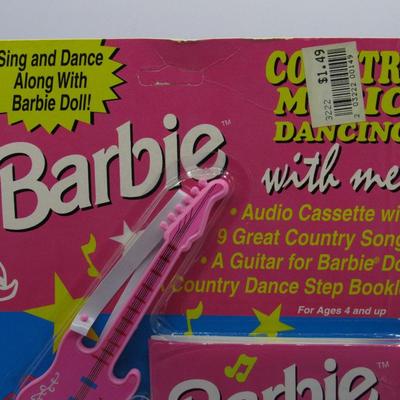 Unopened Barbie Country Music Dancing with Me Audio Cassette & Doll Accessories