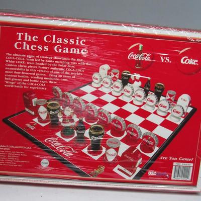 New Unopened Chess Coca-Cola Collector's Edition The Ultimate Strategy Game