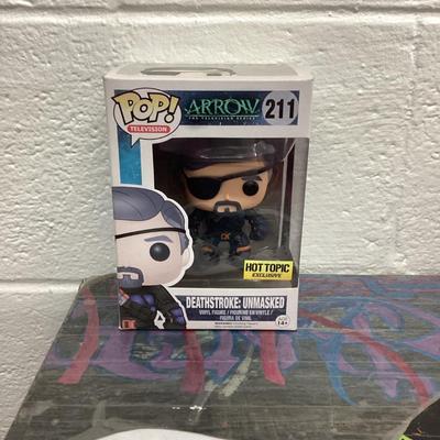 Funko pops deathstroke unmasked 211