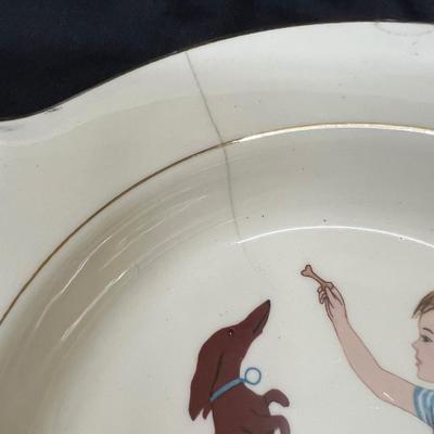 Jimmy Weeks and Nosy Betsy McCall's Friends Dish Vintage Homer Laughlin Co.