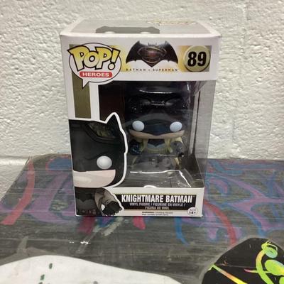 Funko pops 89 Knightmare Batman