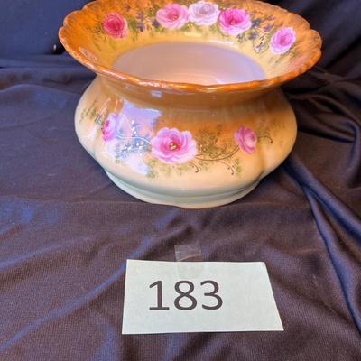 Antique Ironstone Ladies Spitoon