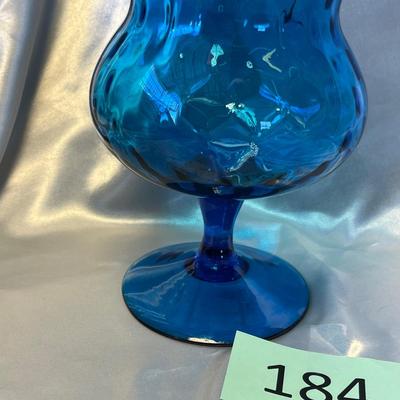 Empoli Italian Stemmed Vase