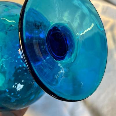 Empoli Italian Stemmed Vase
