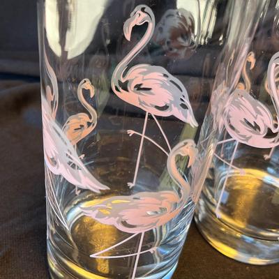 Flamingo Highball Glasses