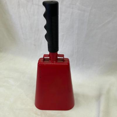 Hand Bell Red Black