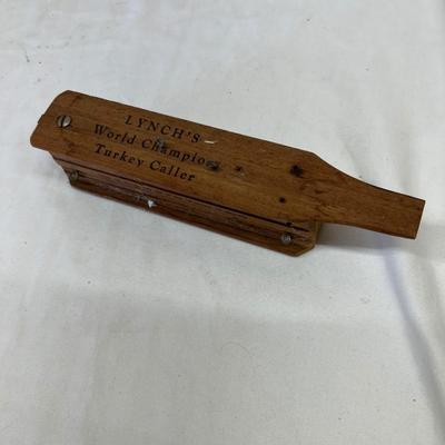 Antique Lynch's Turkey Call 9 1/2"