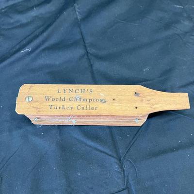 Antique Lynch's Turkey Call 9 1/2"