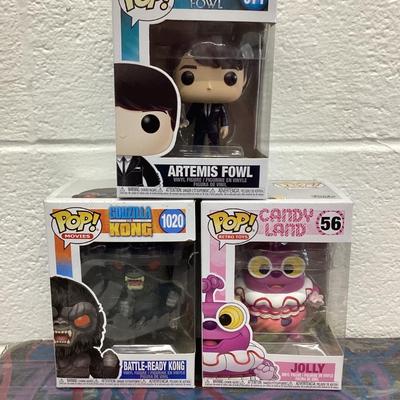 Lot of three Funko pops
