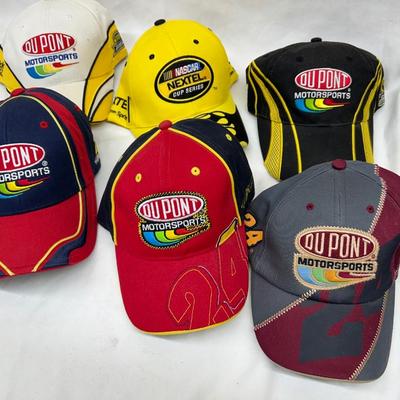 Nascar Caps 6 Lot 24 Hendericks