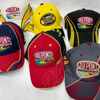 Nascar Caps 6 Lot 24 Hendericks