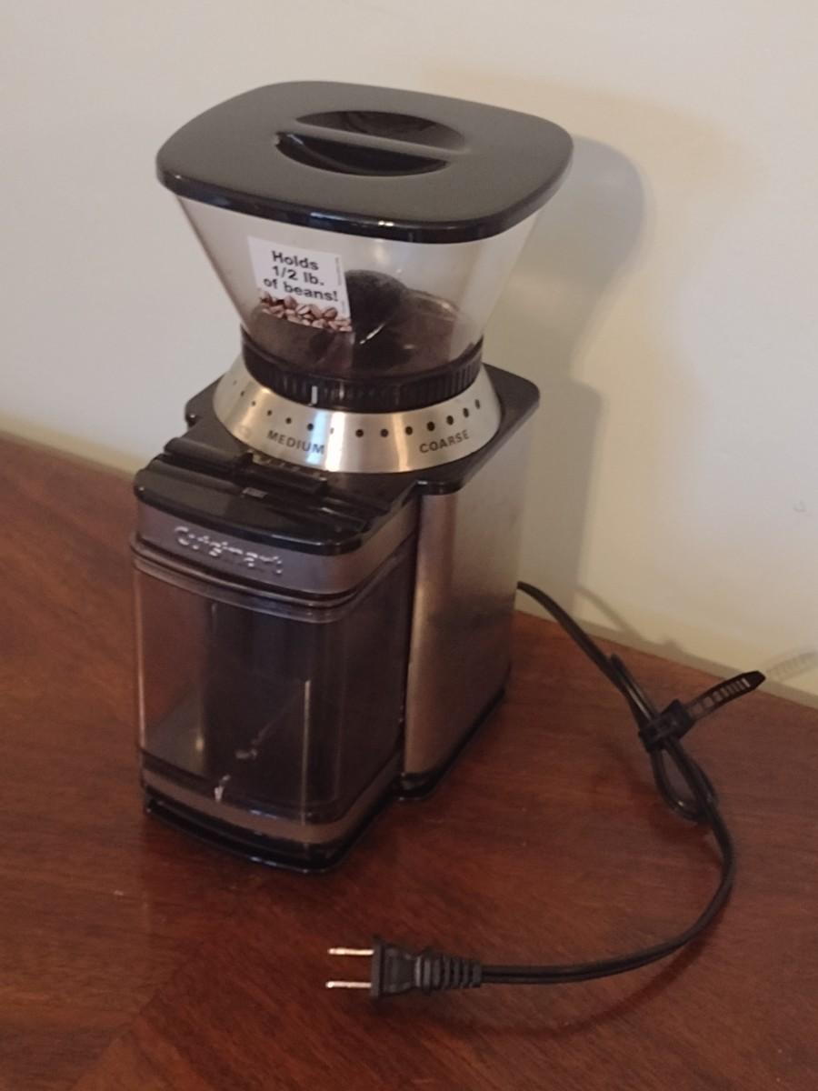 Cuisinart Coffee Grinder with Bin and Catch Cup Choice A