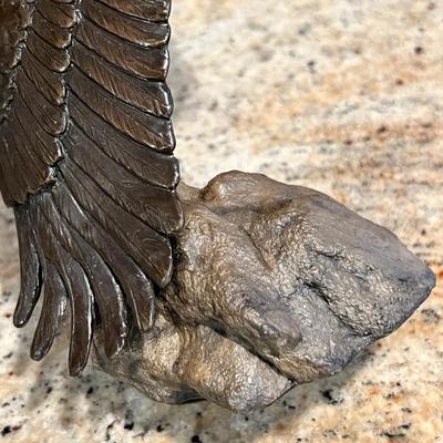 Signed & Numbered David H. Turner Bronze Eagle Sculpture