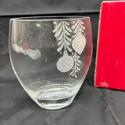 Mikasa Christmas Vase Ornaments 6"