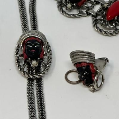 Vintage 1950's Selro Selini Asian Princess Set