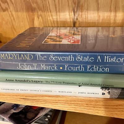 Lot Vintage & Contemporary Maryland Books
