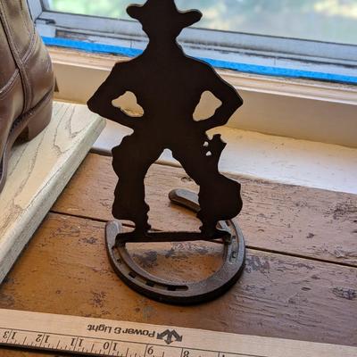 Cowboy Iron Silhouette