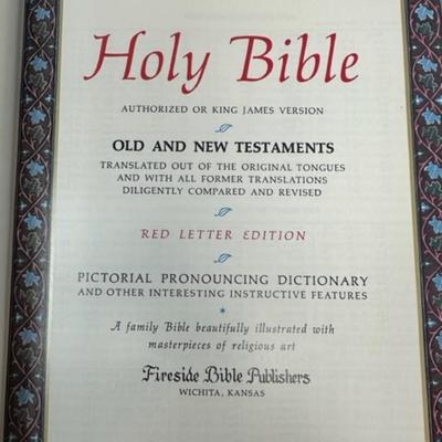 Holy Bible - King James Version - Family Record Edition