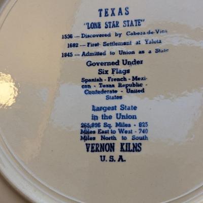 2 Vintage Out West Plates