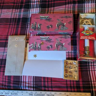 Cute Collection of Christmas Cowboy Themed Items
