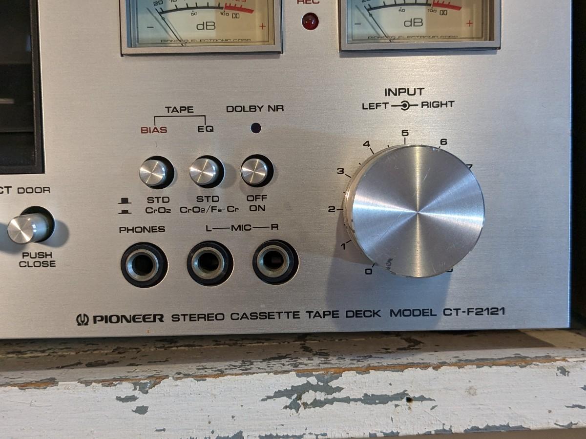 Vintage Pioneer Stereo Cassette Tape Deck CTF2121, 2 Panasonic