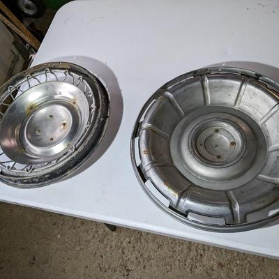1962-63 Corvair or Chevy II 13" Wire with Spinners, '60's Corvette