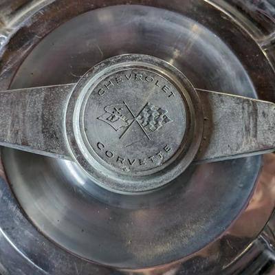 1962-63 Corvair or Chevy II 13" Wire with Spinners, '60's Corvette