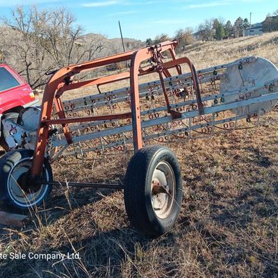 International Harvester Co. Hay rake