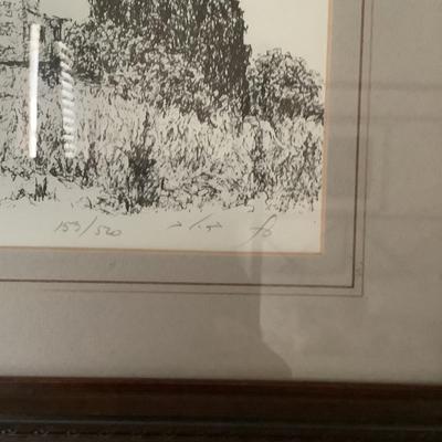 269 Pair of Numbered & Signed Etchings by Helen Bar-Lev