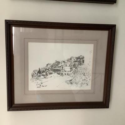 269 Pair of Numbered & Signed Etchings by Helen Bar-Lev