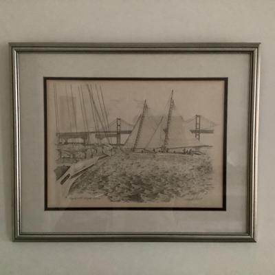 274 Skipjack  on the Chesapeake by Martin Barry # 143/1250