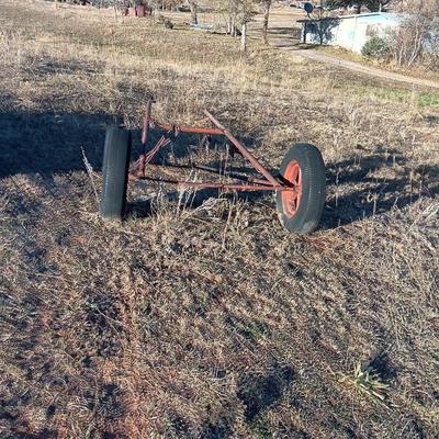 Antique steel framed. Farm implement