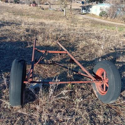 Antique steel framed. Farm implement