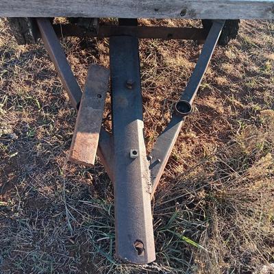 Old steel Trailer Frame