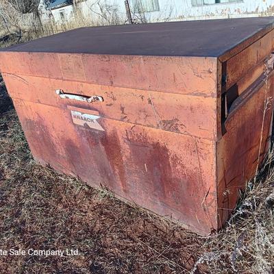 Large steel Knaack Jobmaster Jobsite box