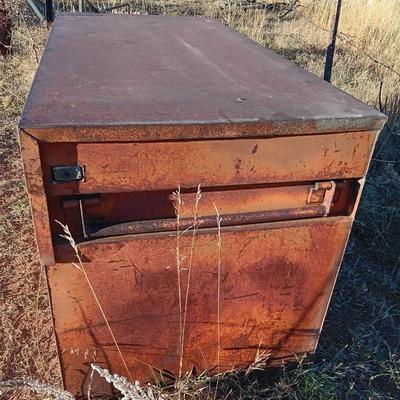 Large steel Knaack Jobmaster Jobsite box