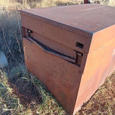 Large steel Knaack Jobmaster Jobsite box