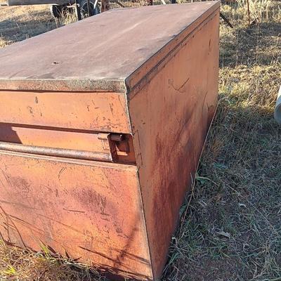 Large steel Knaack Jobmaster Jobsite box