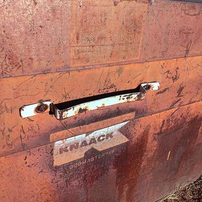 Large steel Knaack Jobmaster Jobsite box