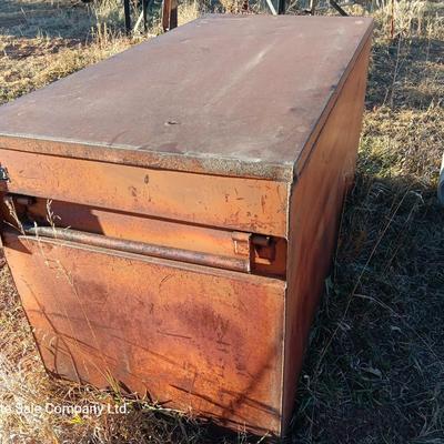 Large steel Knaack Jobmaster Jobsite box