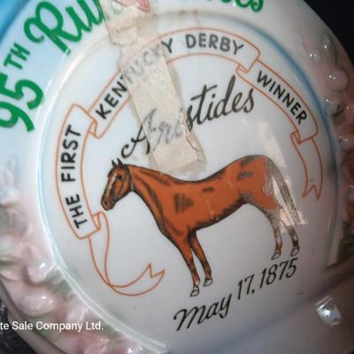 Churchill Downs 95th Run for the Roses Decanter and Old Forester Bottle